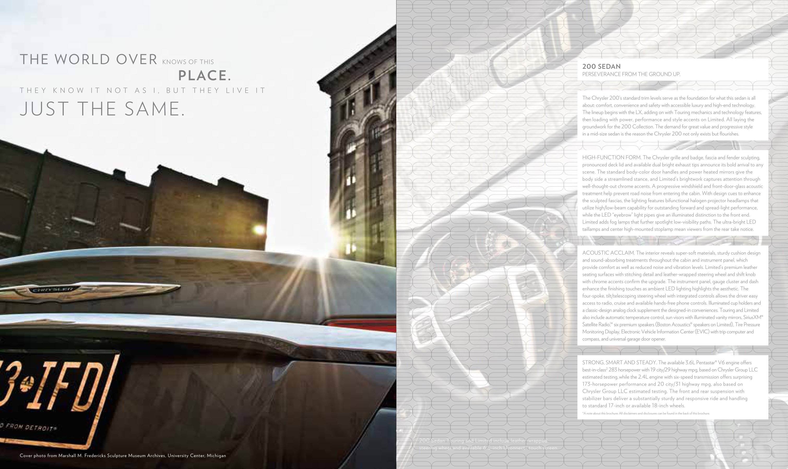 2014 Chrysler 200 Brochure Page 18